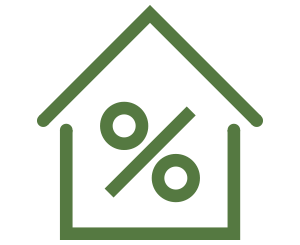 home percent icon